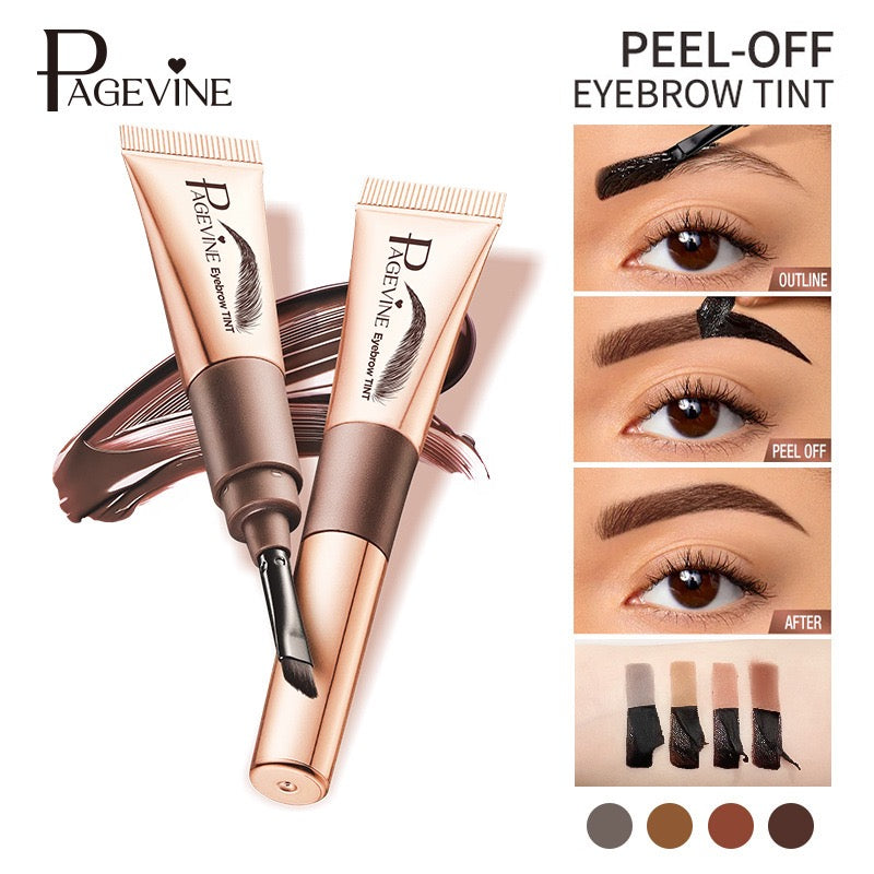 3D Peel-off Eyebrow Gel Long Lasting 24 Hours Waterproof Smudge-proof Brow Cream