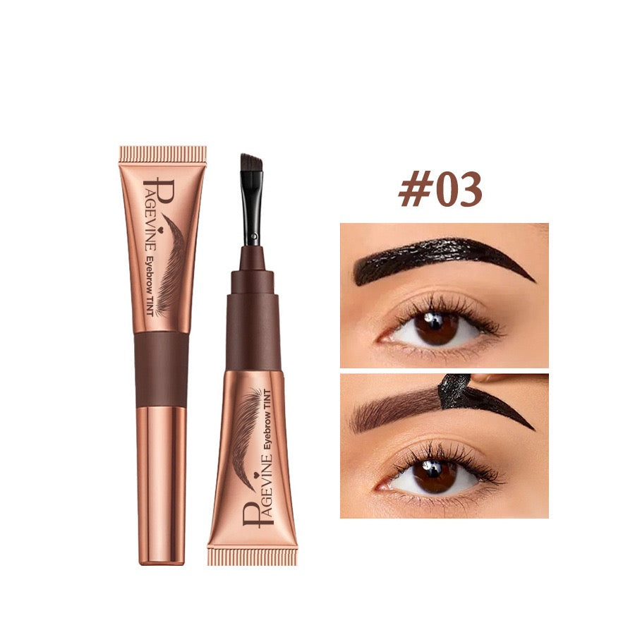 3D Peel-off Eyebrow Gel Long Lasting 24 Hours Waterproof Smudge-proof Brow Cream