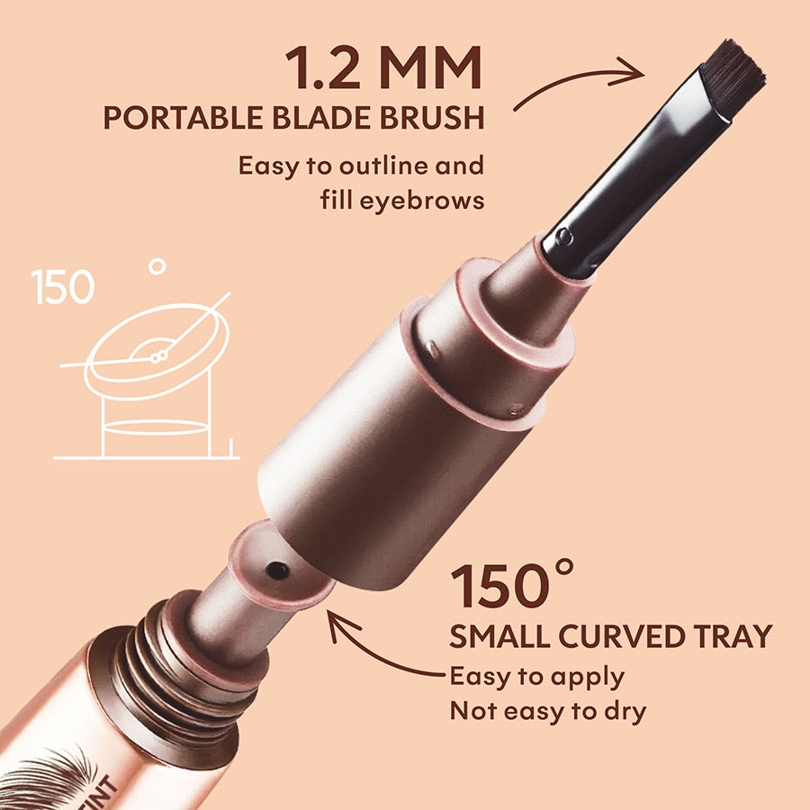 3D Peel-off Eyebrow Gel Long Lasting 24 Hours Waterproof Smudge-proof Brow Cream